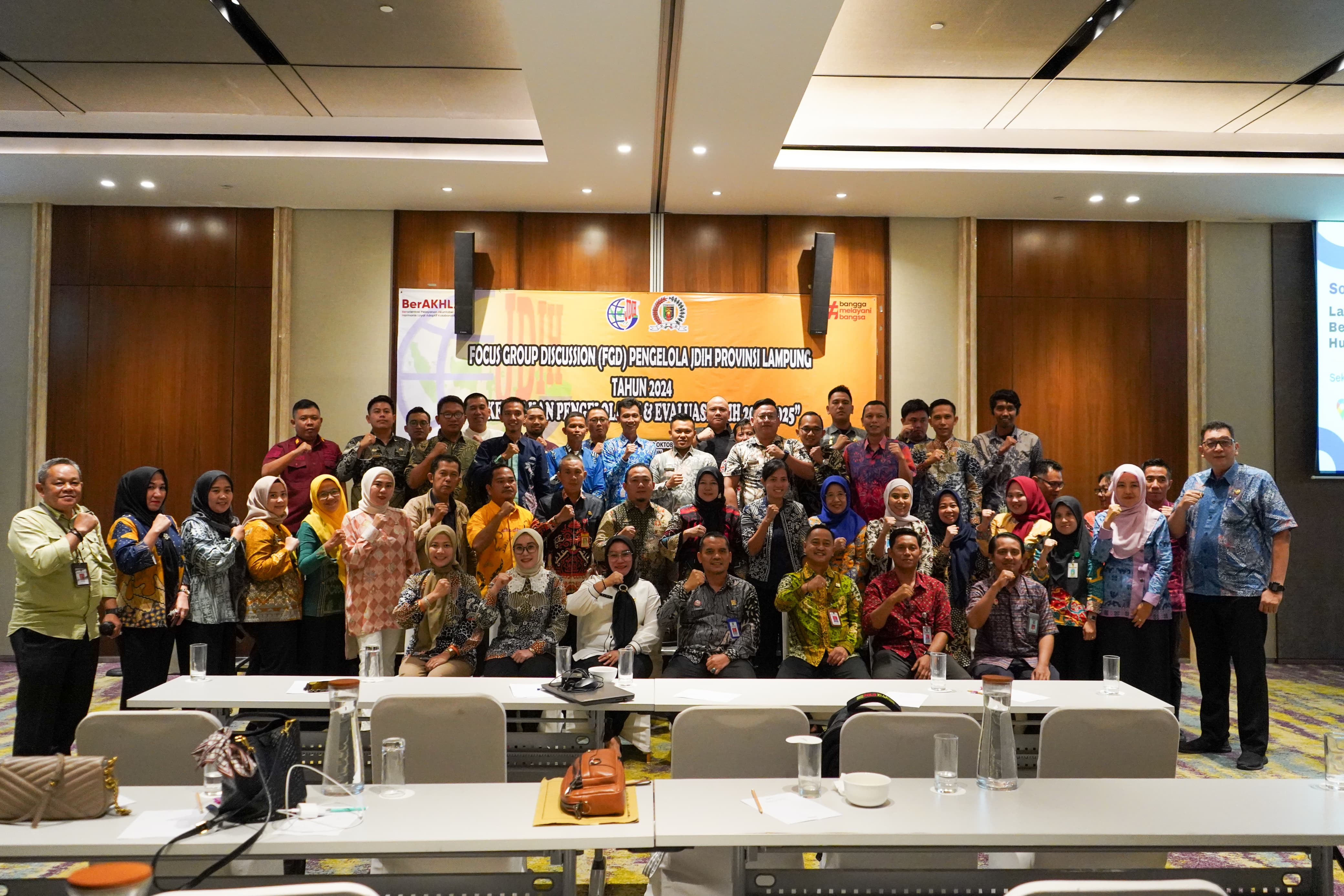 Focus Group Discussion (FGD) Pengelolaan Jaringan Dokumentasi dan Informasi Hukum ( JDIH)